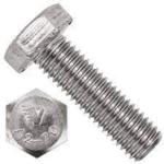 Болт 6х20х20х1 DIN 933 ГОСТ 7805-70 ISO 4017 шестигранный нержавеющая сталь А4