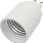 Переходник с цоколя G9 на E27 Белый Ecola A9T17WEAY