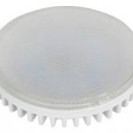 Лампа 10W / 90Вт GX53 холодн.свет (880lm 120°) 4500K 4K матов. Camelion  LED10-GX53/845/GX53 601235