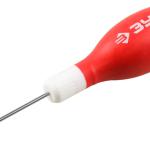 Шило 2х60 сапожное,эргономичная обрезиненая рукоятка,ЗУБР "МАСТЕР" 09570-2